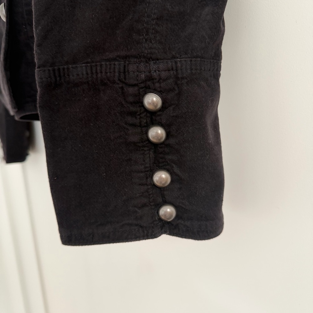 Free People Lotty Velvet Military Jacket - Picture 7 of 9